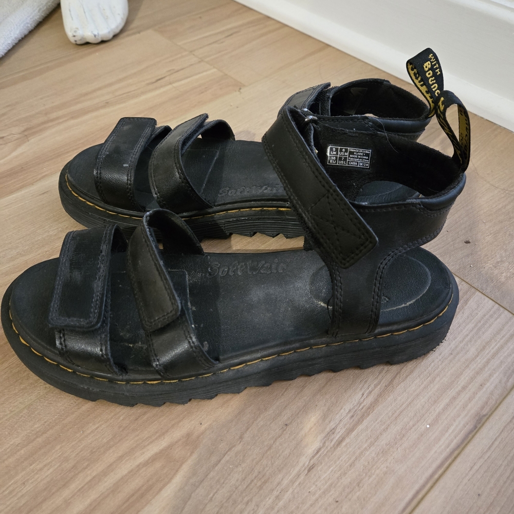 Black Kids Sandals
